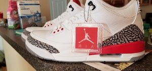 Jordan Retro 3 Hall of Fames (Katrinas) size 11